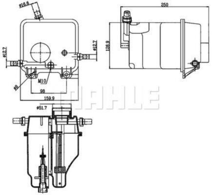 Купить запчасть MAHLE - 8MA376755211 