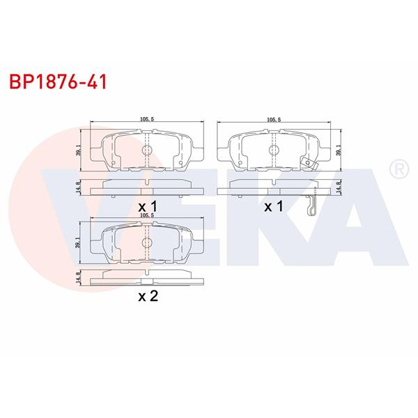 Купить запчасть VEKA - BP187641 